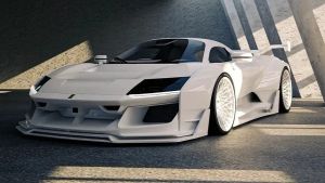 Albino Ferrari F80 Rendering Reimagines Maranello’s Latest Hypercar in Stark White
