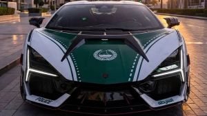 Mansory-Tuned Lamborghini Revuelto Joins Dubai Police Fleet