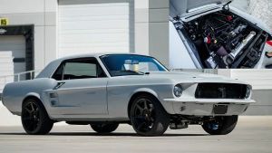 1967 Mustang Restomod Packs 7.3-Liter Godzilla V8 and 420 Rear-Wheel Horsepower