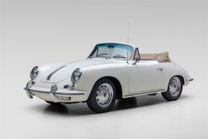 1964 Porsche 356C Cabriolet With Matching Drivetrain Offered in Light Ivory