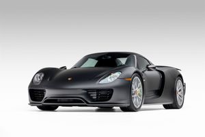Rare Paint-Free 2015 Porsche 918 Spyder Weissach Model Highlights Hybrid Hypercar Engineering