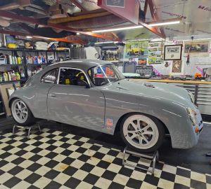 One-Off Porsche 356 Outlaw Replica Combines Lotus Elise Chassis With 550-HP Honda Power