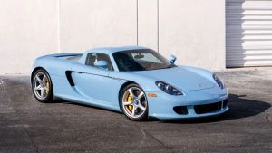 One-Off Gulf Blue Porsche Carrera GT Sells for Record $6.7 Million
