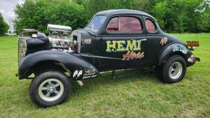 Vintage 1938 Chevrolet Coupe Gasser Project Nears Completion With Classic HEMI Power