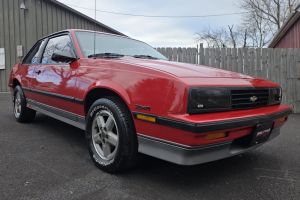 1986 Chevrolet Cavalier Z24 Brings Nostalgia to Auction With Low Miles and Vintage Appeal