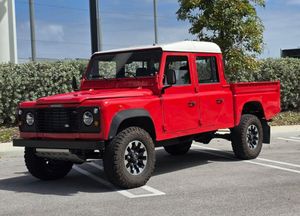 Low-Mileage 1998 Land Rover Defender 130 Crew Cab Emerges From Fire Brigade Service