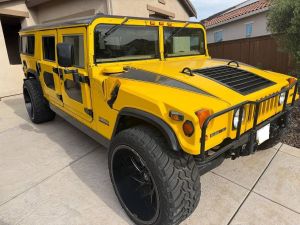2000 Hummer H1 in Bright Yellow Offered for $108,000 Amid Ongoing Collector Interest