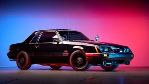 1985 Ford Mustang SSP Police Car Returns to Market With Performance Upgrades