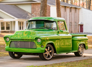 1955 Chevrolet 3100 Pickup Draws Bids in No-Reserve Georgia Auction