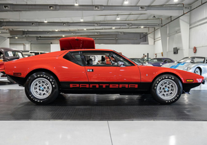 1972 De Tomaso Pantera With Ford Roots Gains Attention in Florida Auction