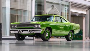 Rare Six-Barrel 1970 Plymouth Road Runner Heads to Indy Auction After Extensive Restoration
