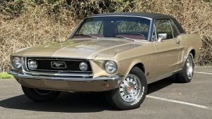 Rare 1968 Ford Mustang GT 390 Emerges With Special-Order Paint and One-of-Six Configuration