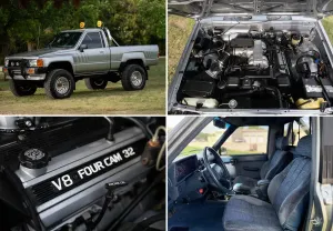 Lexus V8-Swapped 1988 Toyota Pickup SR5 Blends Hilux Durability With Modern Power
