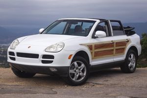 Someone Actually Built A Faux Woodie Porsche Cayenne Convertible
