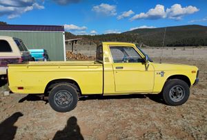 This Yellow 1980 Chevy LUV 4x4 Is the Mini Truck Mitsubishi Built for Chevrolet