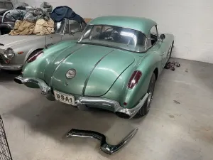 Rare 1958 Corvette With Factory Fuel Injection Surfaces In Original, Unhit Condition