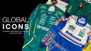 Formula One History Goes Under the Hammer: Inside Broad Arrow's Global Icons Summer Memorabilia Auction
