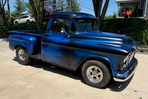 This 502-Powered 1955 Chevy 3100 Stepside Hides Big Power Under Faux Patina