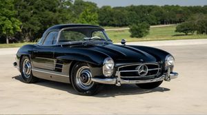 This Matching-Numbers 1957 Mercedes-Benz 300 SL Roadster Is Heading to The Quail