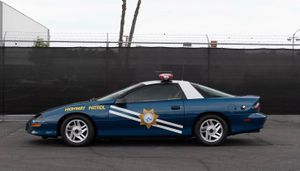 Former Nevada Highway Patrol 1995 Chevrolet Camaro B4C Surfaces on Hagerty Marketplace at No Reserve