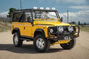 This 35k-Mile 1997 Land Rover Defender 90 NAS Is a Time Capsule Bidding on Bring a Trailer