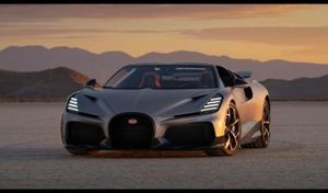 One of 99: 2025 Bugatti W16 Mistral Heads to Broad Arrow's Quail Auction as the World's Fastest Roadster