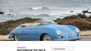 Numbers-Matching 1955 Porsche 356 "Pre-A" Speedster Surfaces at Gooding Christie's