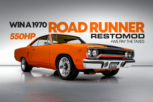 Motorious Readers: Get More Entries to Win This 550-HP 1970 Plymouth Road Runner Restomod
