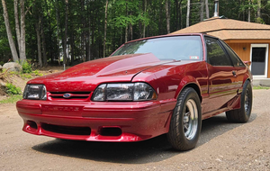 This 414-Stroker 1989 Ford Mustang LX 5.0 Hatchback Is a Fox-Body Drag Weapon Chasing Bids on Hagerty Marketplace