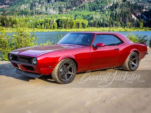 This Resto-Modded 1968 Camaro Custom Coupe Swaps Old-School Muscle for LS3 Power at Barrett-Jackson Las Vegas