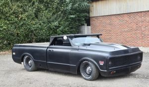 Chopped 1968 Chevy C10 Convertible Rat Rod Is 7.2 Liters Of Glorious Attitude