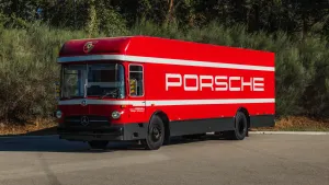 1974 Mercedes-Benz O 317 Porsche Renntransporter Tribute Heads to Broad Arrow's Zoute Online Sale