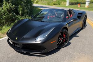 This 12K-Mile Matte Nero Ferrari 488 Spider Is Dream-Spec Drop-Top Perfection
