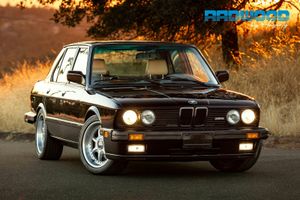Jet Black 1988 BMW M5 With Service Records Back to 1999 Is Bidding on Hagerty Marketplace