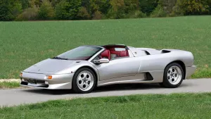 Single-Owner, 13,914-Km 1998 Lamborghini Diablo VT Roadster Heads to Zürich With a Swiss Pedigree