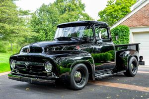 Supercharged 312 Y-Block Powers This Modified 1956 Ford F-100 With Mustang II Underpinnings