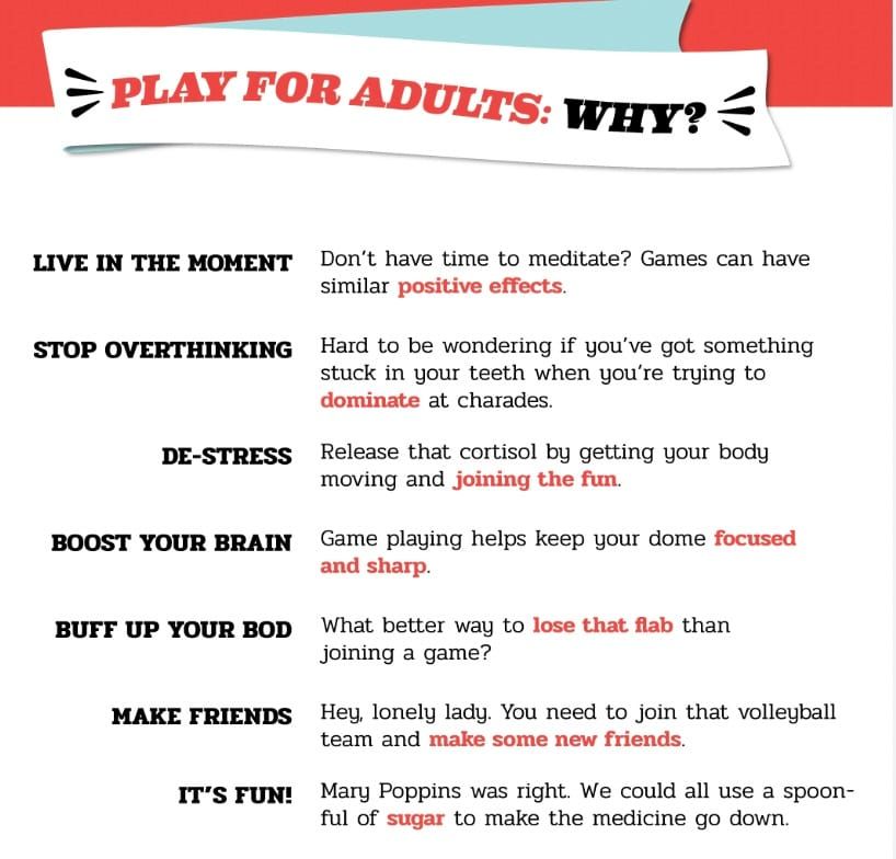 Are YOU play-deprived?