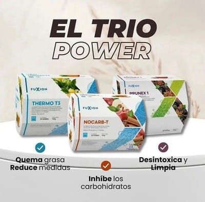 Abdomen Plano: Compra el Trío Reductor de FuXion y descubre sus Beneficios