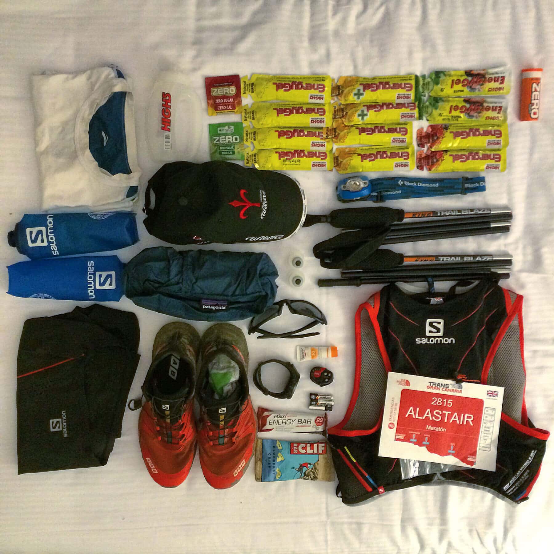 Transgrancanaria marathon review - race kit