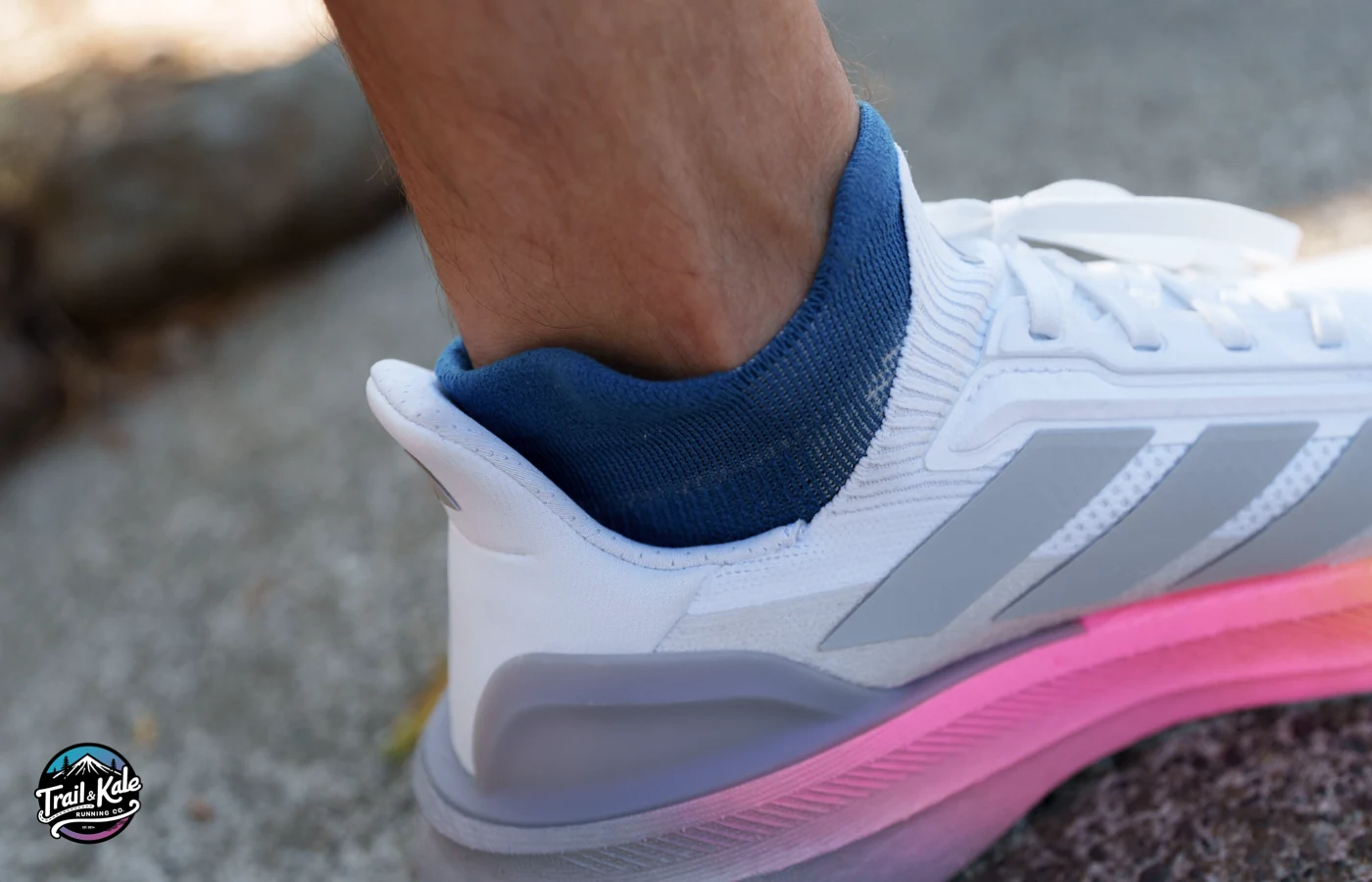 If your ankles sit low to the ground, you might feel the Ultraboost 5X collar rubbing against the bottom of your ankles.