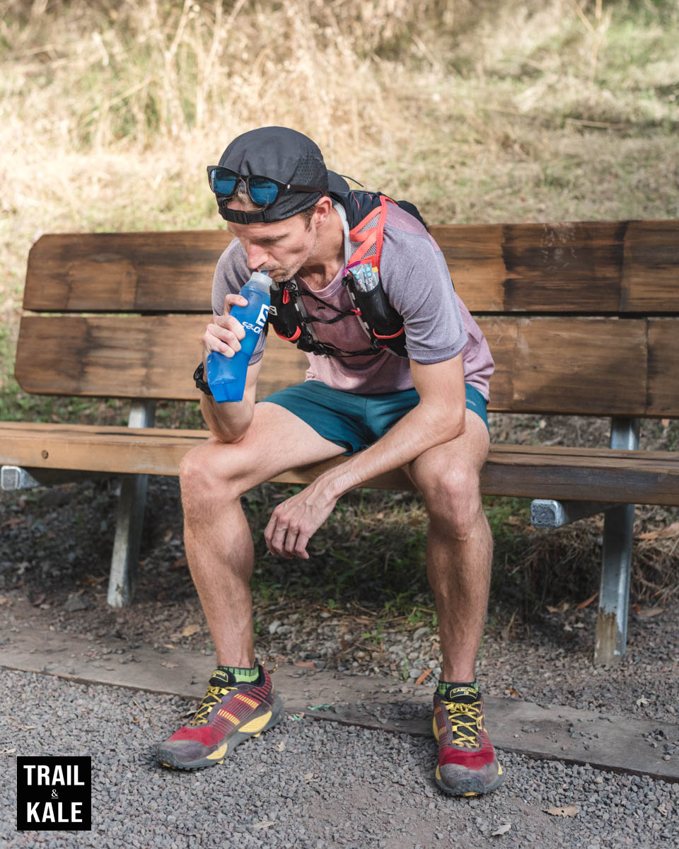 Alastair running in California Trail and Kale 10