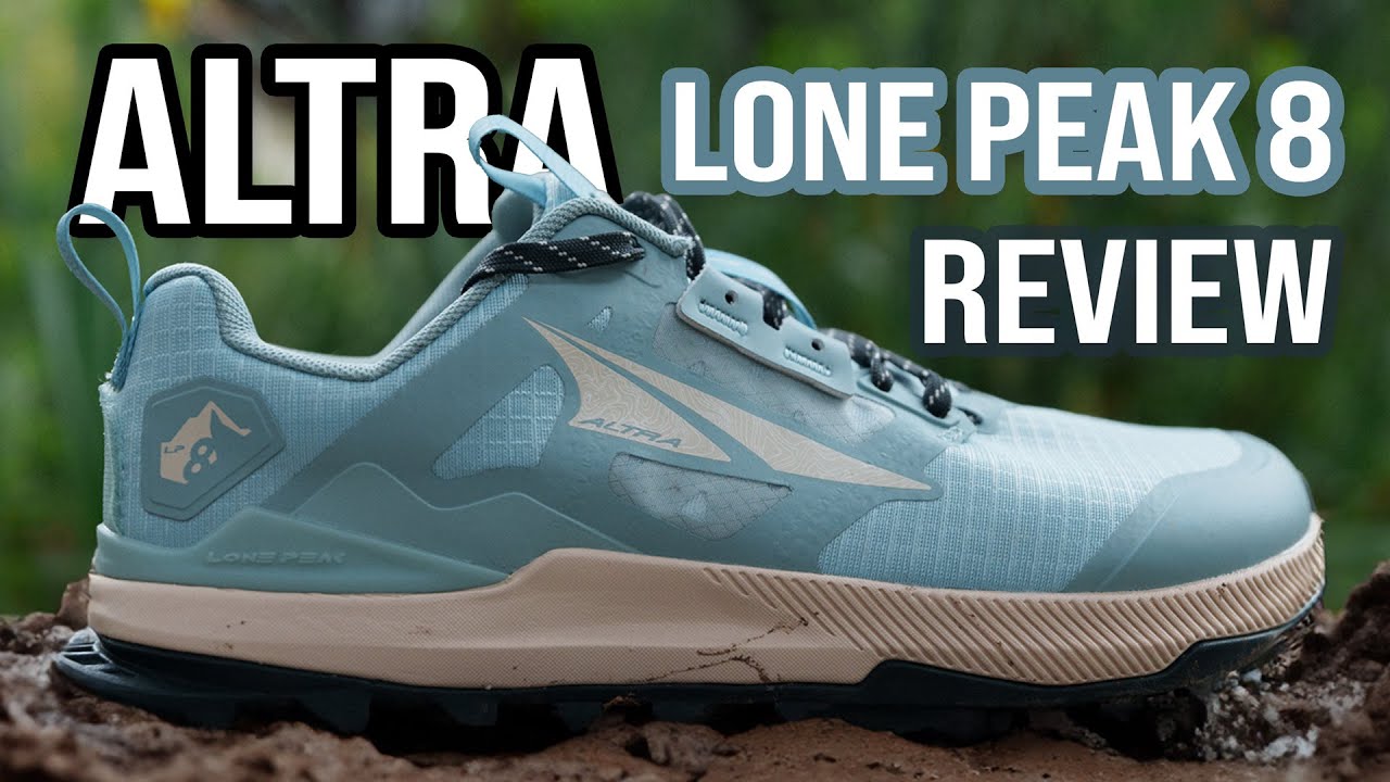 Video Thumbnail: Altra Lone Peak 8 Review: Zero Drop, Rugged Outsole, Great Fun!