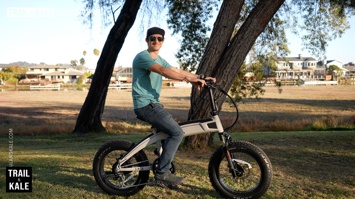 Aventon Sinch review by Trail and Kale 1