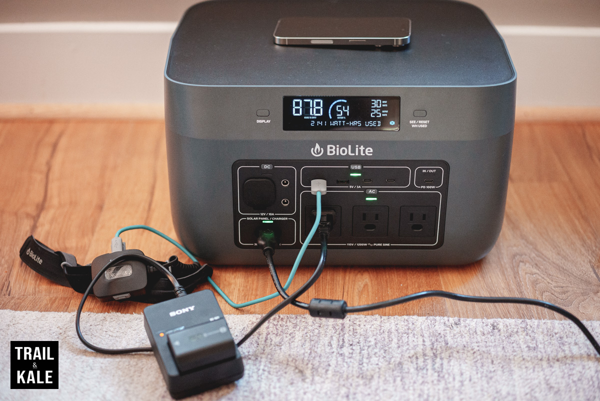 Biolite BaseCharge 1500 Review by Trail and Kale for web 10