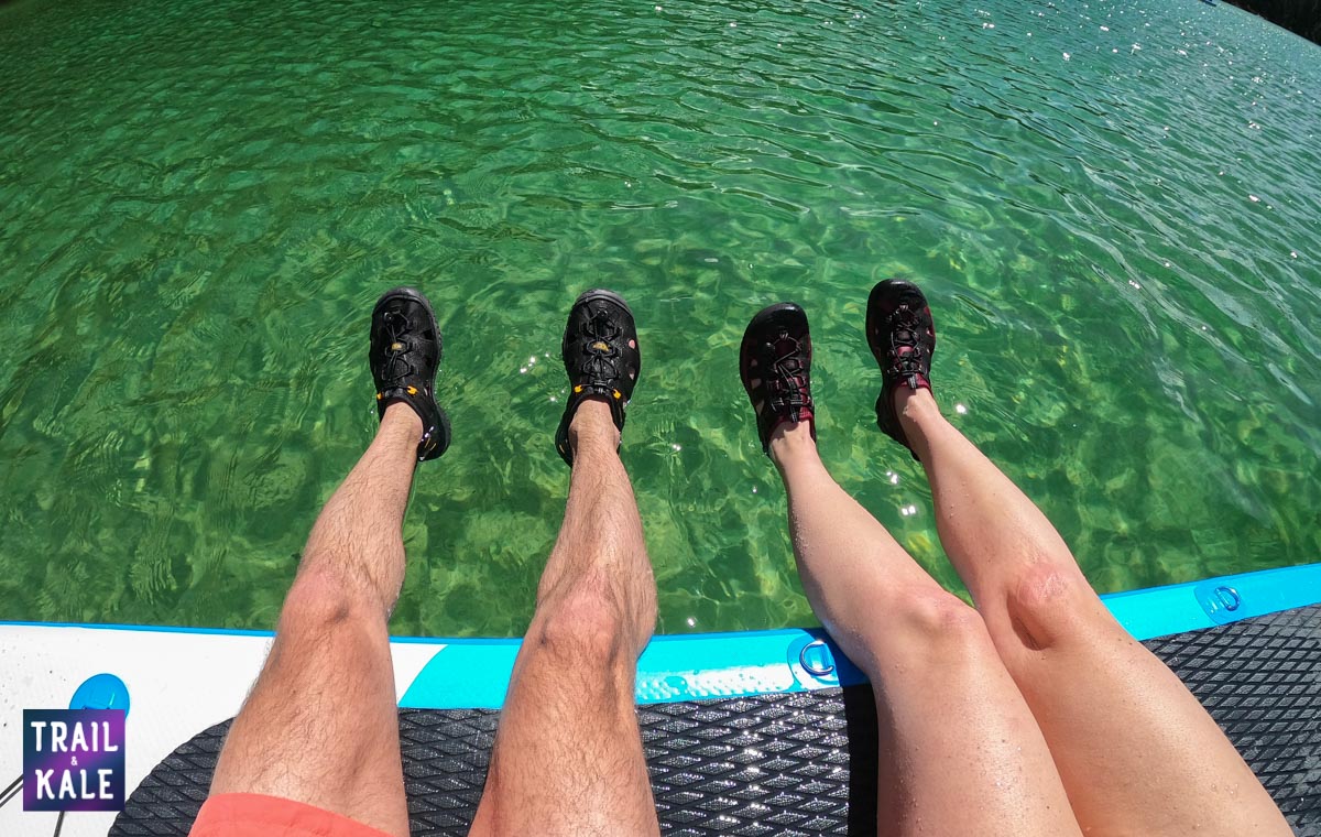 BlueFin SUP Review Stand Up Paddleboard trail and kale web wm 32