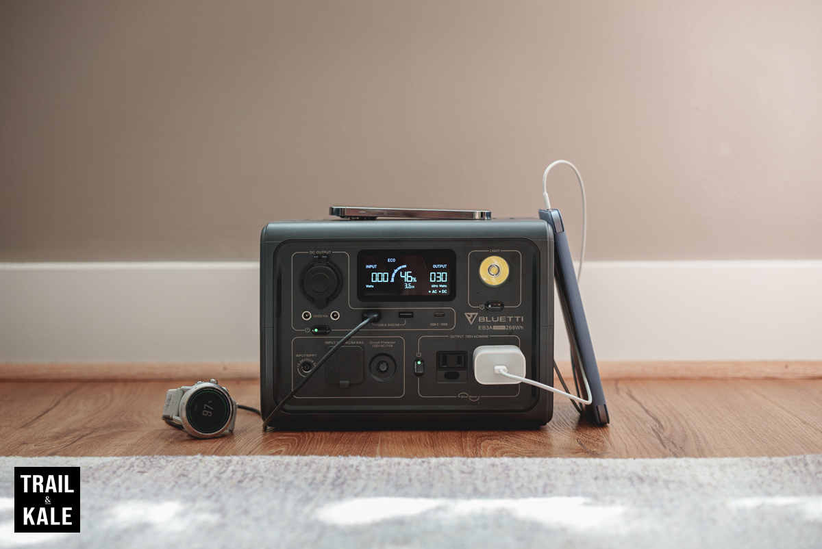 Bluetti EB3A Portable Power Station Review by Trail and Kale for web 2