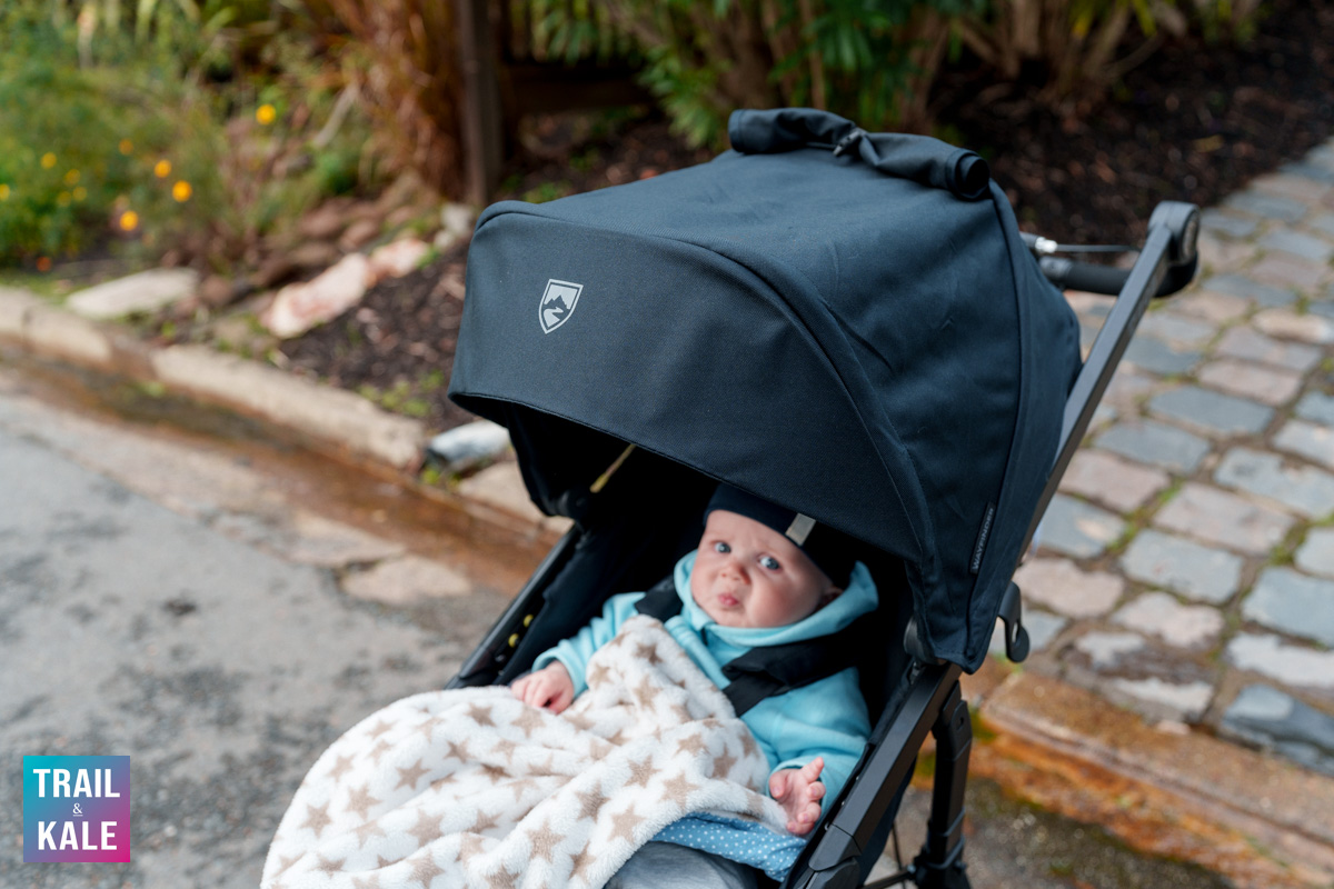 The Bob Wayfinder with the canopy fully extended