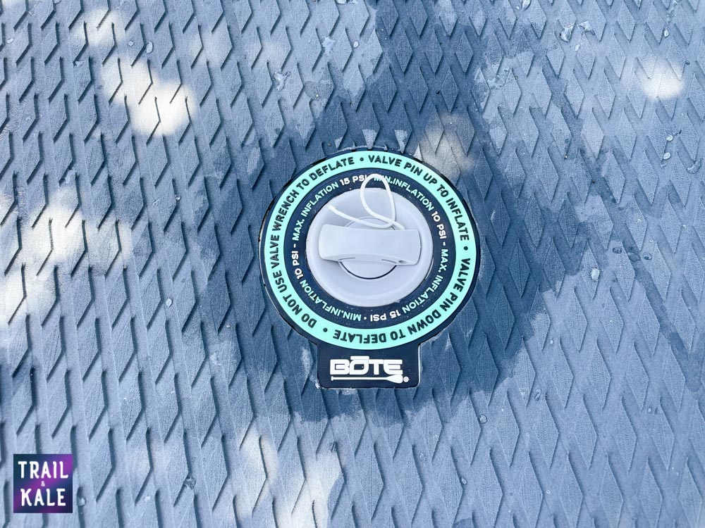 BOTE Breeze Aero review inflatable SUP for beginners Trail and Kale web wm 15