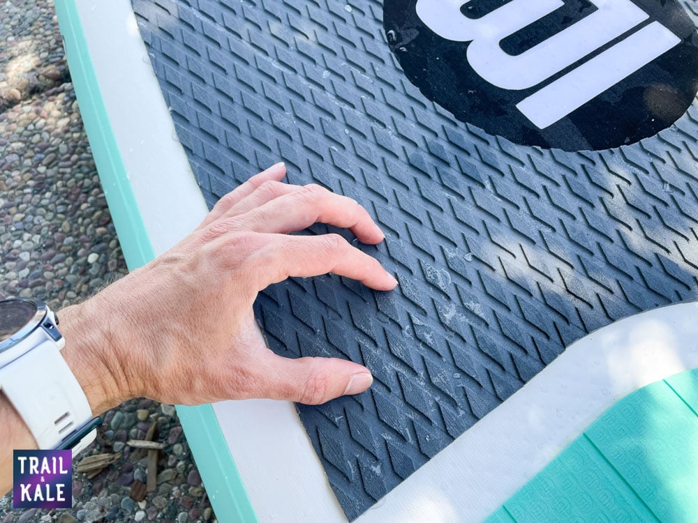 BOTE Breeze Aero review inflatable SUP for beginners Trail and Kale web wm 21