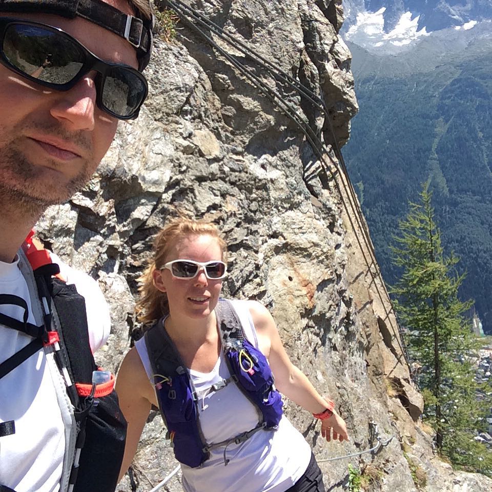 Running the Chamonix vertical kilometer vk 